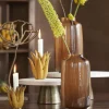 Light en Living Ornament op voet 28x8,5x45 cm PAPAVERU antique brons Hot