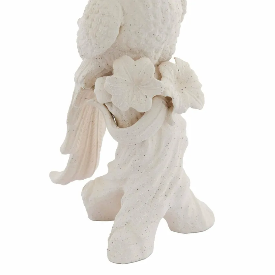 Light en Living Ornament 22,5x14x39 cm BIRD keramiek mat crème
