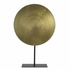 Light en Living Ornament op voet Ø40x60 cm LASIM ant brons spiraal-mat zwart Sale
