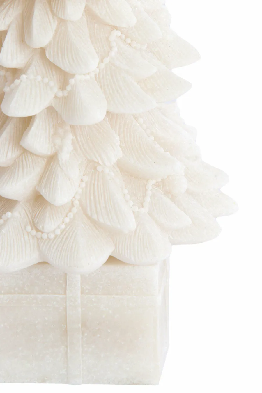 Light en Living Ornament CHRISTMAS TREE Ø13x25 cm Beige – Light & Living New