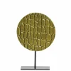 Light en Living Ornament op voet PERSEGA antiek brons - 2 maten Discount