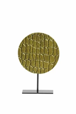 Light en Living Ornament op voet PERSEGA antiek brons - 2 maten Discount
