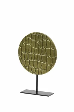 Light en Living Ornament op voet PERSEGA antiek brons - 2 maten Discount