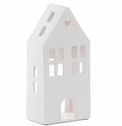 Light en Living Ornament 14x9x30 cm CROMANE crème Sale
