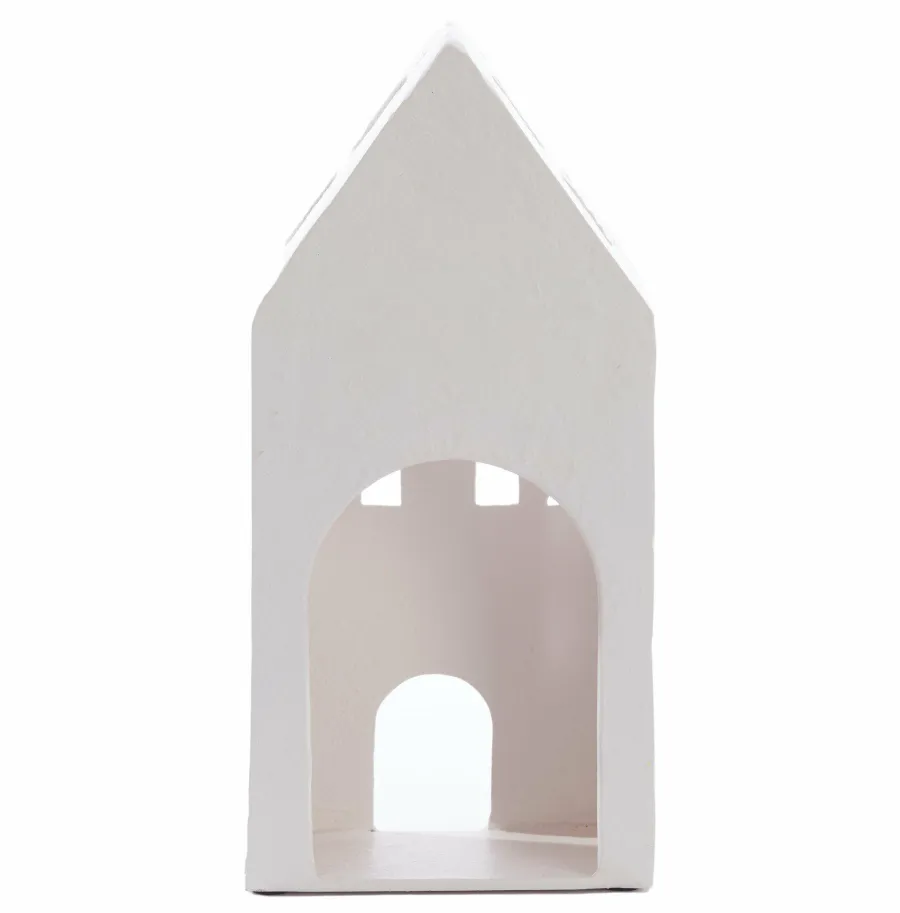 Light en Living Ornament 14x9x30 cm CROMANE crème Sale