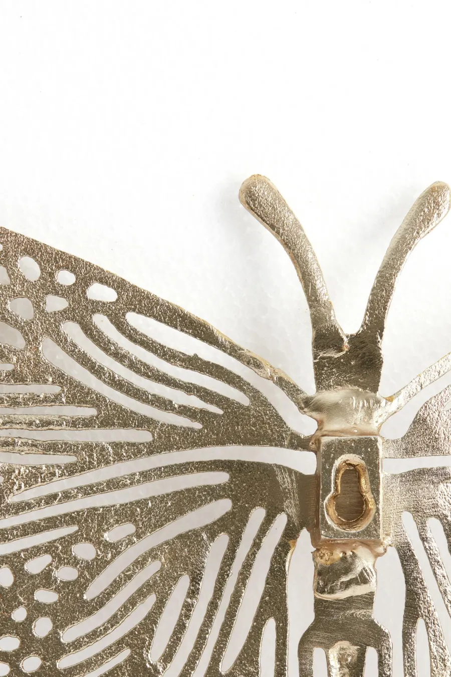 Light en Living Ornament BUTTERFLY set van 3 glanzend goud Clearance