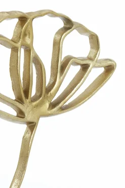 Light en Living Ornament op voet 28x8,5x45 cm PAPAVERU mat goud Online