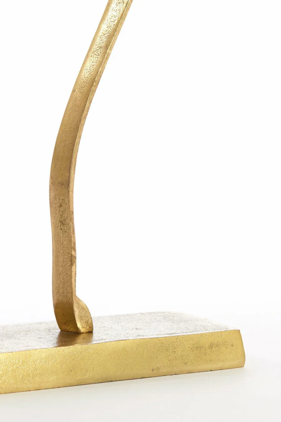 Light en Living Ornament op voet 28x8,5x45 cm PAPAVERU mat goud Online
