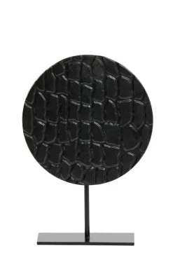 Light en Living Ornament op voet PERSEGA zwart 26 x 7,5 x 37 cm Best