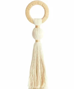 Light en Living Ornament Ø11x47 cm YAVIZA crème+raffia naturel Online