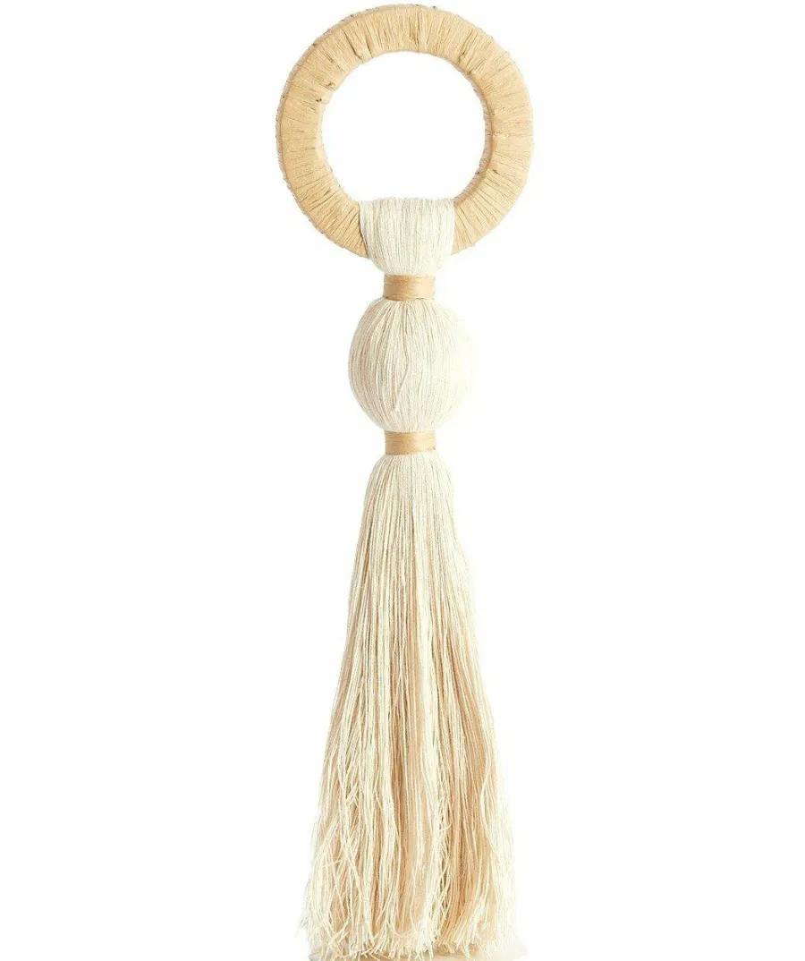 Light en Living Ornament Ø11x47 cm YAVIZA crème+raffia naturel Online