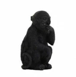 Light en Living Ornament Aap Zwart S Hot