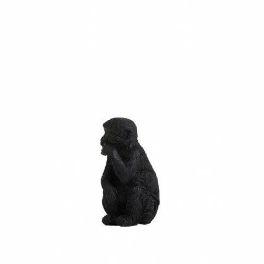 Light en Living Ornament Aap Zwart S Hot