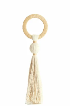 Light en Living Ornament Ø14X62 cm Yaviza creme+Raffia Natural Online
