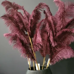 Light en Living Ornament 5 veren 129 cm FEATHER donker rood-paars Online