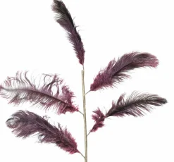 Light en Living Ornament 5 veren 129 cm FEATHER donker rood-paars Online