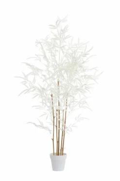 Light en Living Ornament in pot 70x60x120 cm BAMBOO naturel+crème Sale