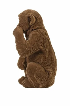 Light en Living Ornament Aap velvet Bruin Hot