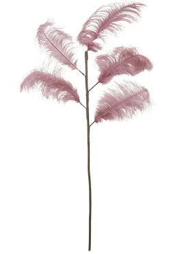 Light en Living Ornament 5 veren 129 cm FEATHER oud roze Best