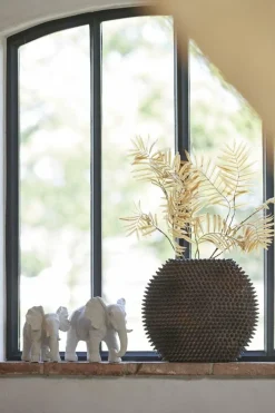 Light en Living Ornament 24x17x20,5 cm ELEPHANT crème Discount