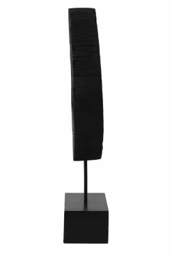 Light en Living Ornament op voet 35x10x53 cm XERRA hout zwart Hot