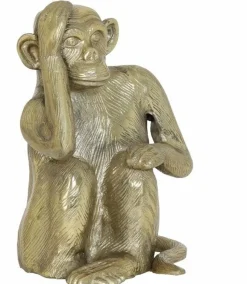 Light en Living Ornament Aap antique brons Outlet