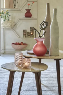 Light en Living Ornament op voet 17x6x35 cm TULIPANU antiek brons Hot