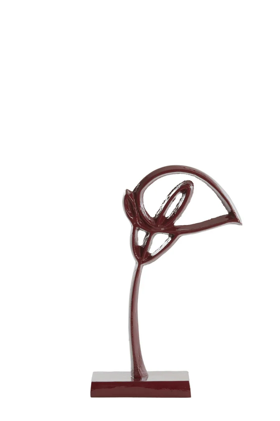 Light en Living Ornament op voet 15x7,5x29 cm CALLA glans bordeaux Best