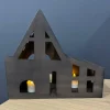 Light en Living Ornament 31x13x27 cm TRAMORE bruin Online