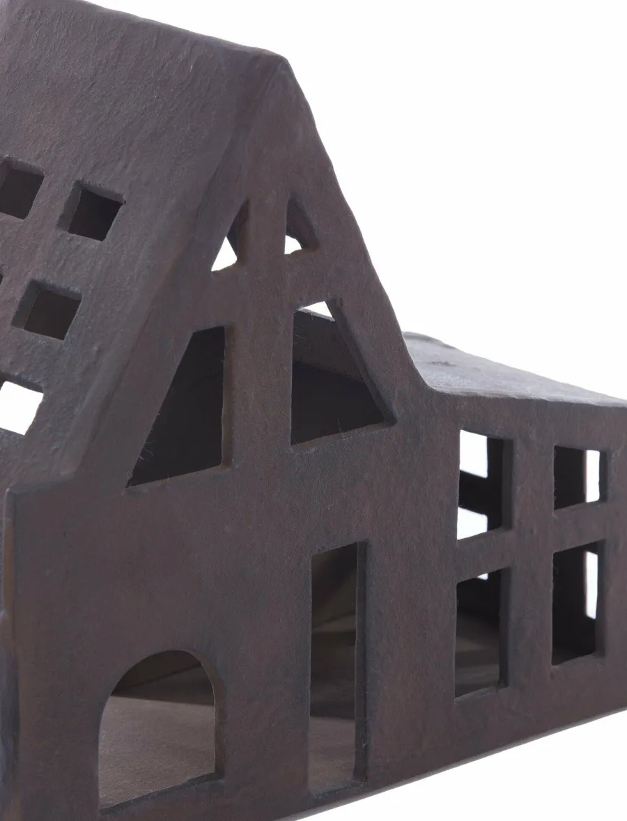 Light en Living Ornament 31x13x27 cm TRAMORE bruin Online