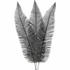 Light en Living Ornament 3 bladeren 14x0,5x89 cm FERN zwart