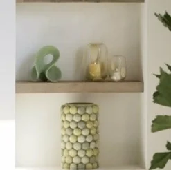 Light en Living Ornament 19,5x14,5x23 cm ZAINO groen Sale