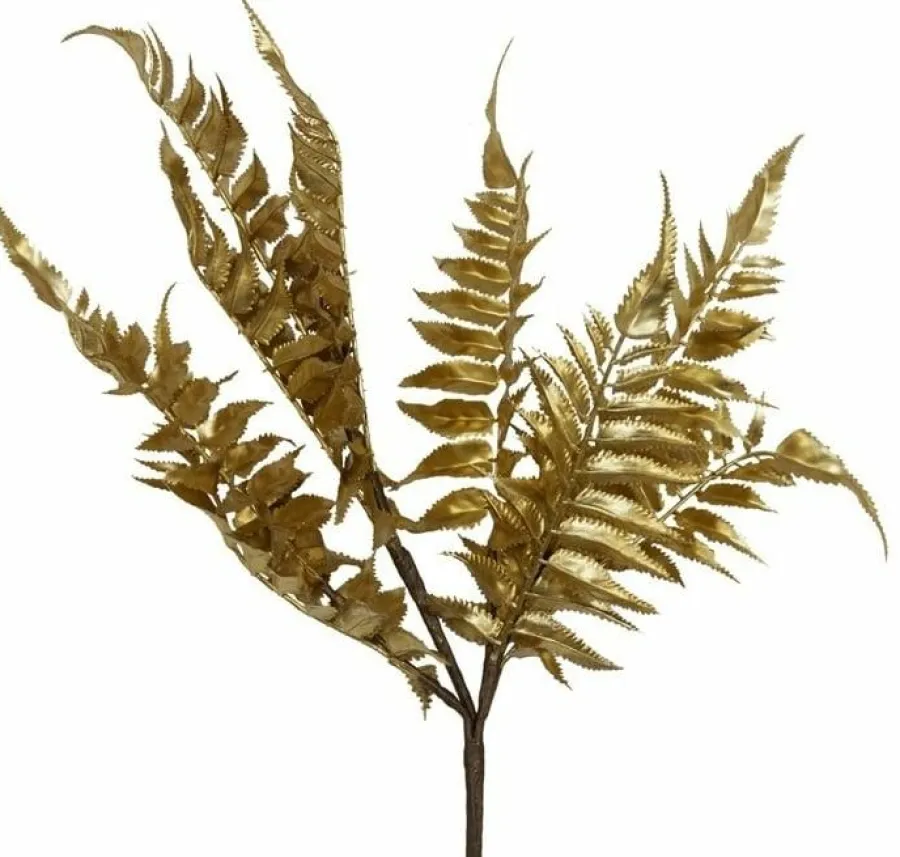 Light en Living Ornament 35x40 cm LEAF metallic goud New