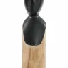 Light en Living Ornament LUMUNA hout naturel+zwart 11,5 x 12 x 41 cm Outlet