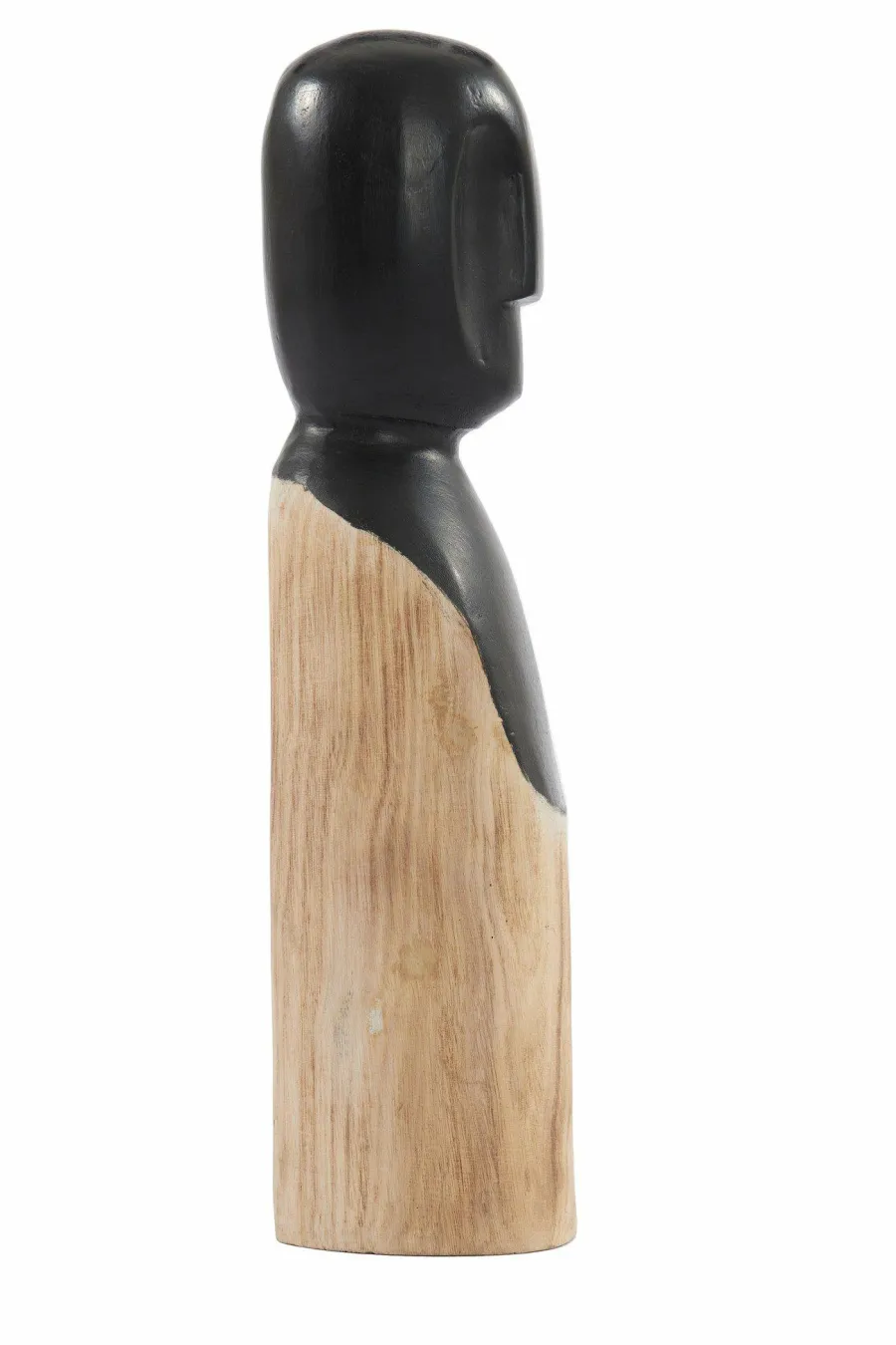 Light en Living Ornament LUMUNA hout naturel+zwart 11,5 x 12 x 41 cm Outlet