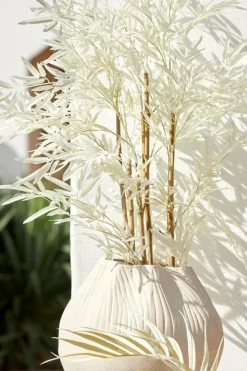Light en Living Ornament in pot 70x60x150 cm BAMBOO naturel+crème Online