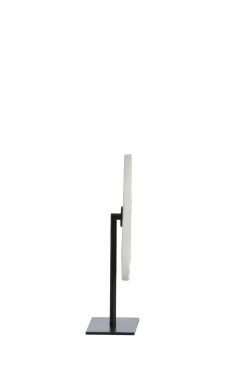 Light en Living Ornament op voet 35x12x50 cm YFKE marmer wit+mat zwart Online
