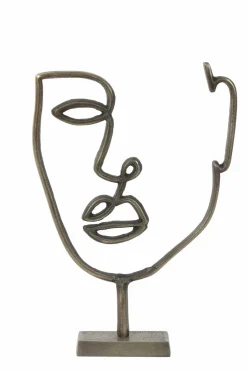 Light en Living Ornament FACE 2 antiek brons Best