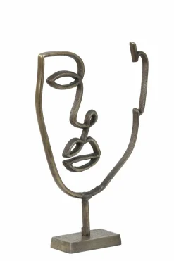 Light en Living Ornament FACE 2 antiek brons Best