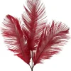 Light en Living Ornament 3 veren 30x59 cm FEATHER rood Hot