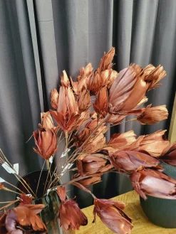 Light en Living Ornament 6 bloemen 90 cm TULIP koper Best