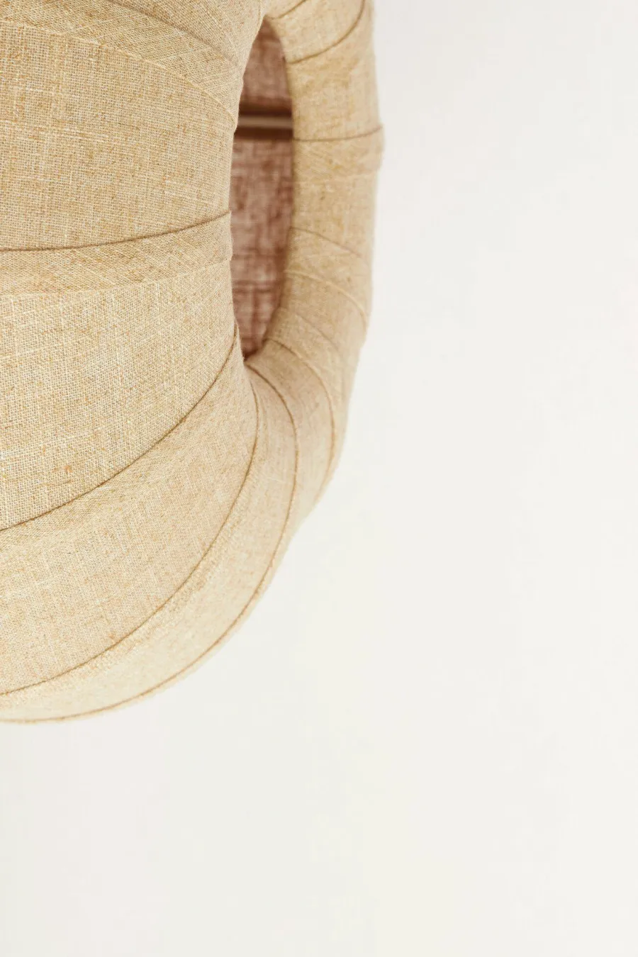 Light en Living Plafondlamp ZOSIA Ø40x21,5 cm Linnen Naturel – Light & Living Best