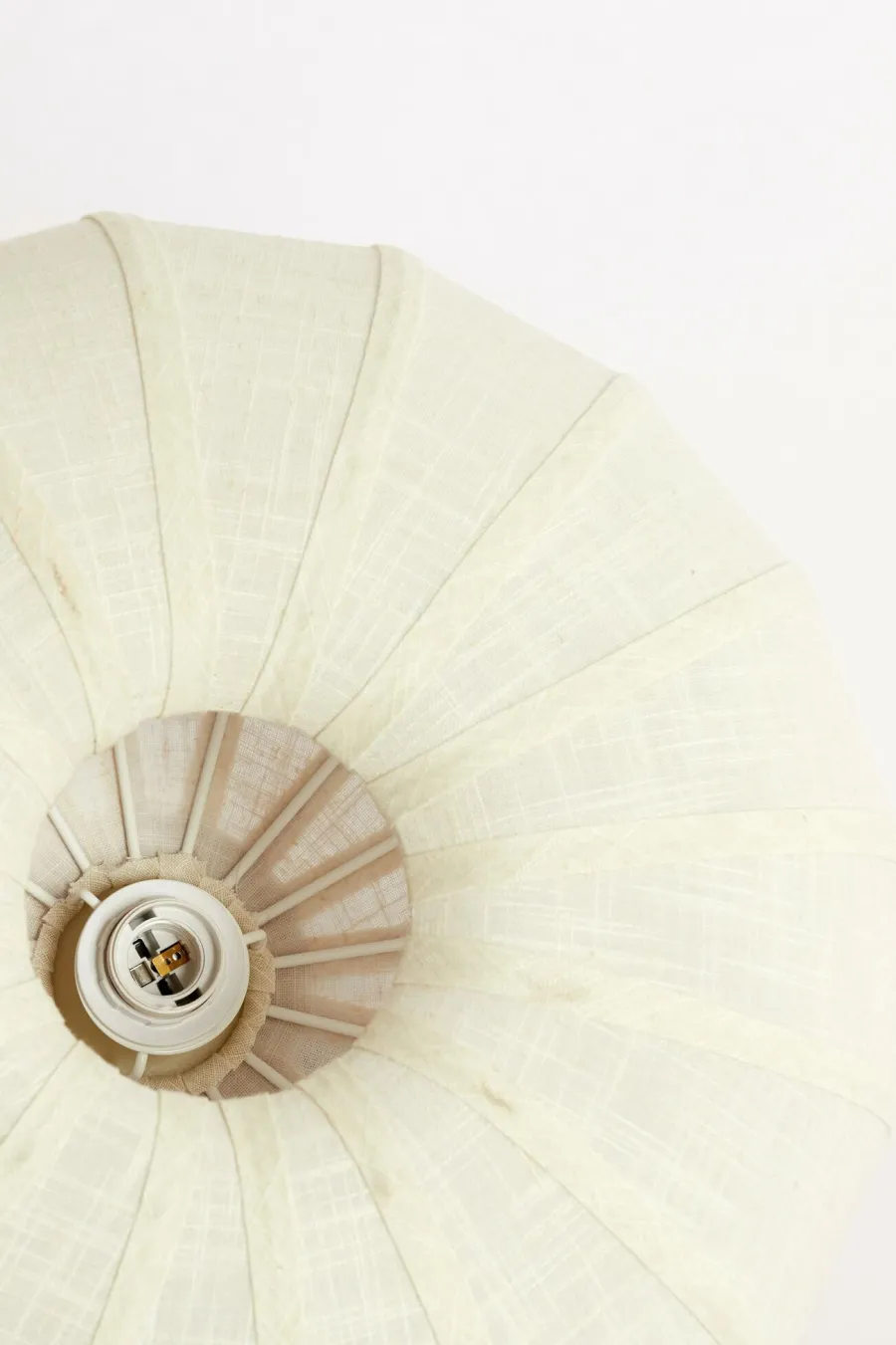 Light en Living Plafondlamp Ø50x24,5 cm ZOSIA linnen Crème Discount