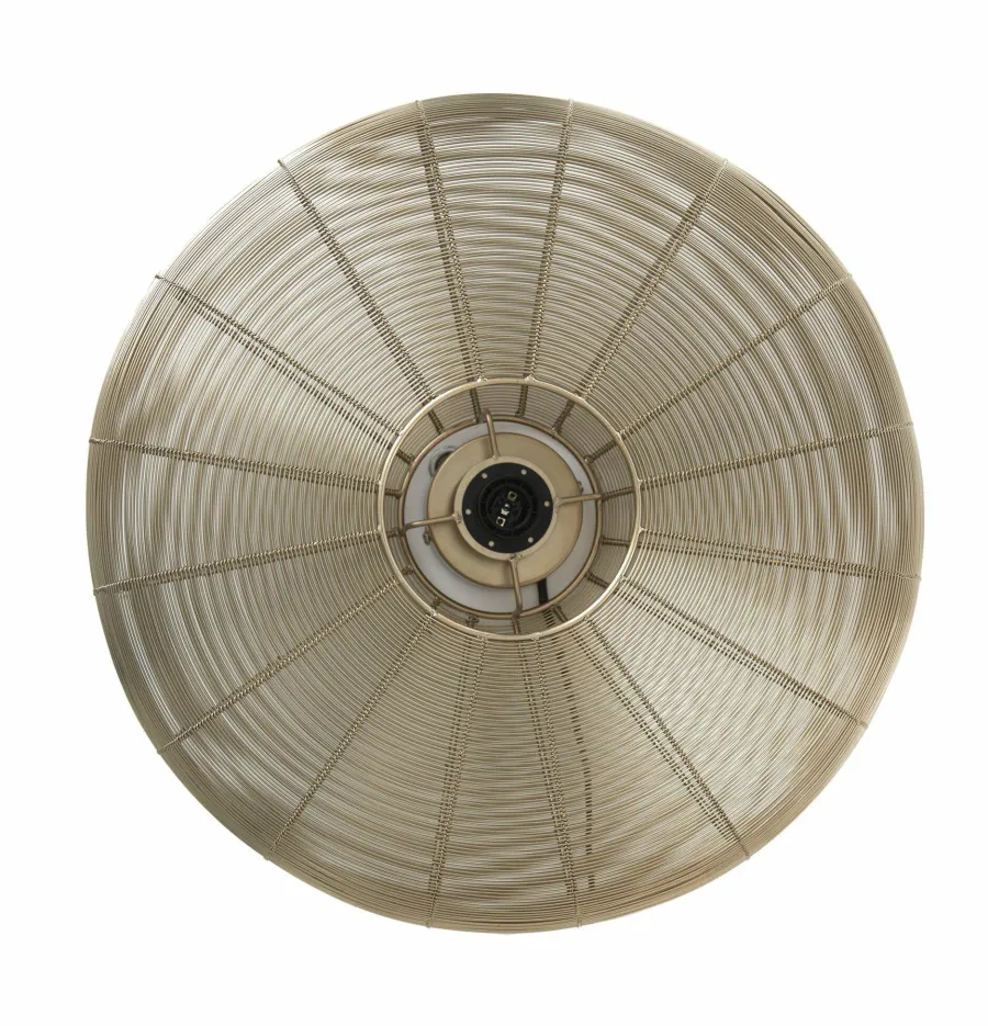 Light en Living Plafonnière Ø40x17 cm BAHOTO licht goud Best