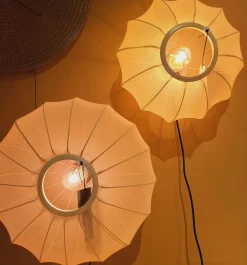 Light en Living Plafonnière Ø40x21 cm PLUMALIA zand Outlet