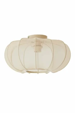 Light en Living Plafonnière Ø40x21 cm PLUMALIA zand Outlet
