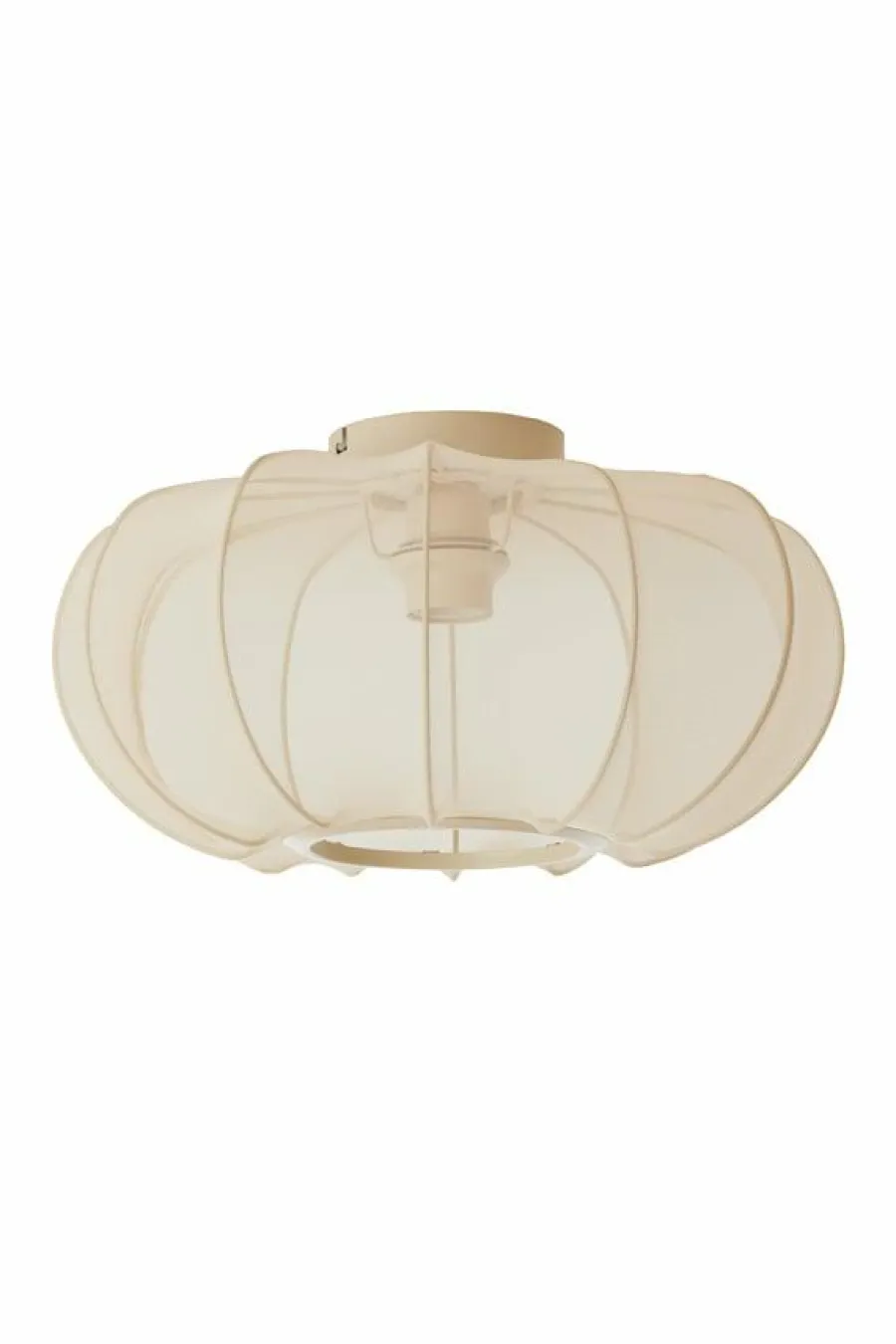 Light en Living Plafonnière Ø40x21 cm PLUMALIA zand Outlet