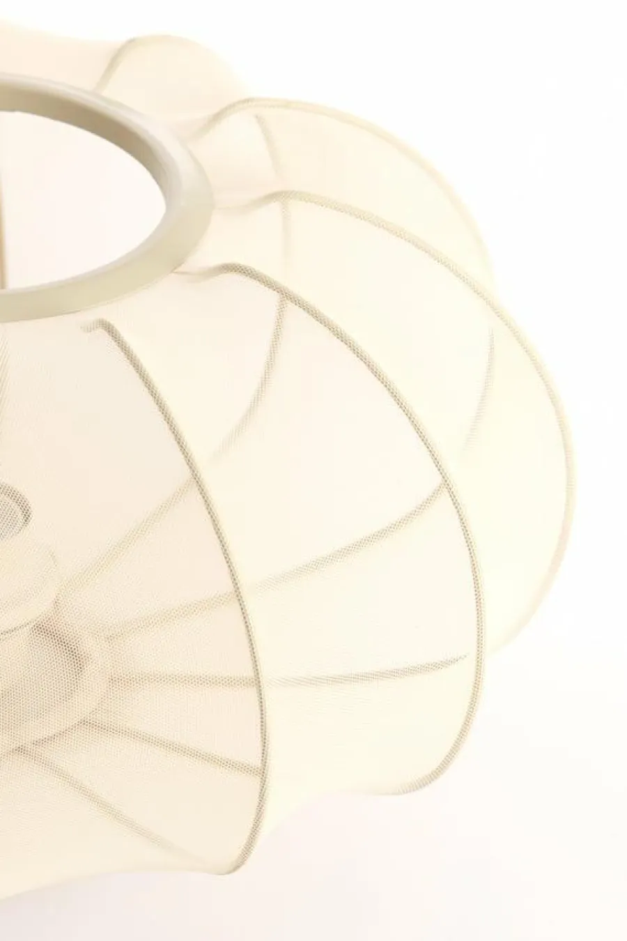 Light en Living Plafonnière Ø40x21 cm PLUMALIA zand Outlet