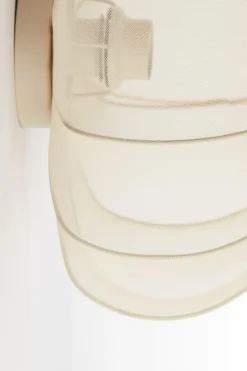 Light en Living Plafonnière Ø40x21 cm PLUMALIA zand Outlet
