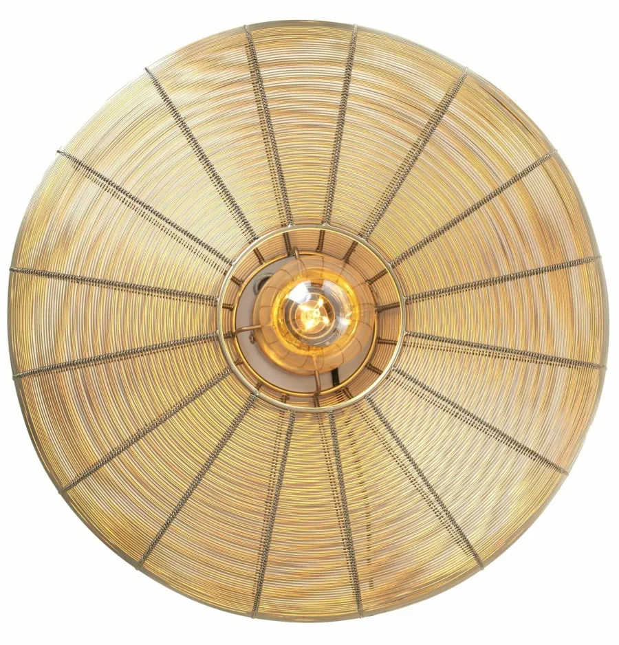 Light en Living Plafonnière Ø51x18 cm BAHOTO licht goud New